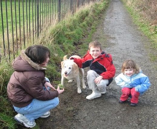 Precious Paddy loves his new family! — Unknown